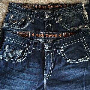 Men’s rock revival Jeans
